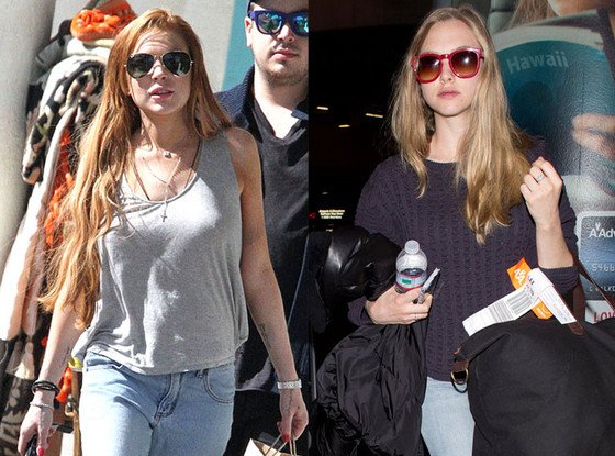 Lindsay Lohan, Amanda Seyfried Lindsay Lohan, Amanda Seyfried